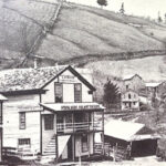 Circa 1870. Courtesy of Bridge's information sign.