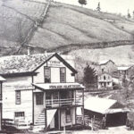 Circa 1870. Courtesy of Bridge's information sign.